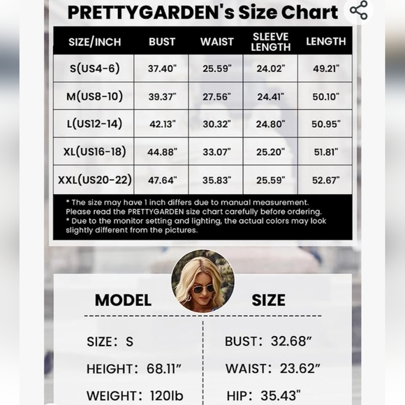 Womens Floral Boho Faux Wrap Midi Dress Size Small - Picture 3 of 16